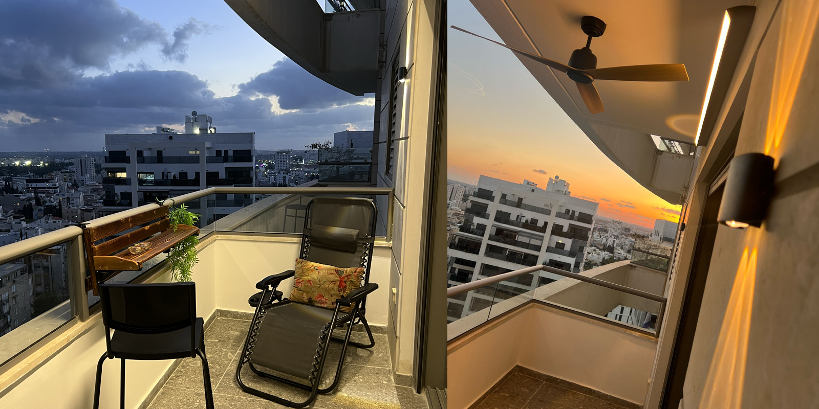 המרפסת בשעת ערב